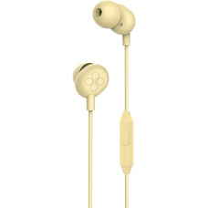 Promate Ice Vibrant In-Ear Wired Earphone Yellow